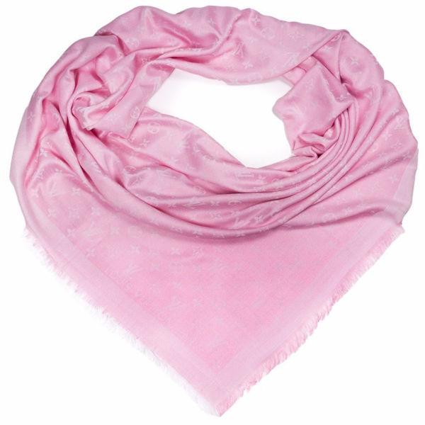 Louis Vuitton light pink shawl 140x140cm