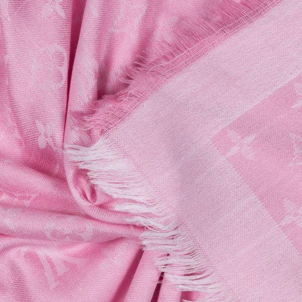 Brand new Louis Vuitton pink shawl 140x140cm