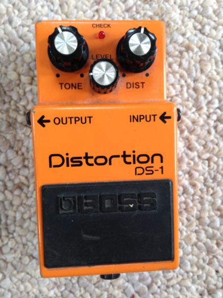 Boss DS-1 Distortion Pedal - Excellent Condition