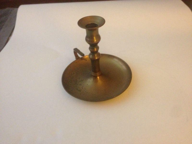 Larger Brass Candle Holder