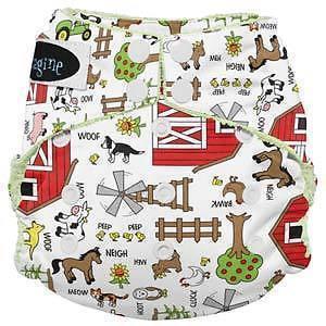 Imagine Bamboo All-in-One cloth diapers!