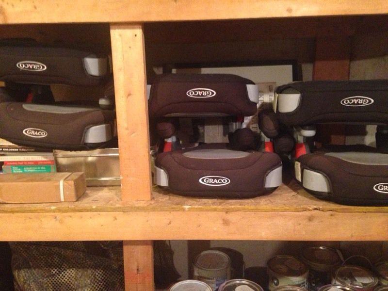 Wanted: 6 Graco booster seats for sale