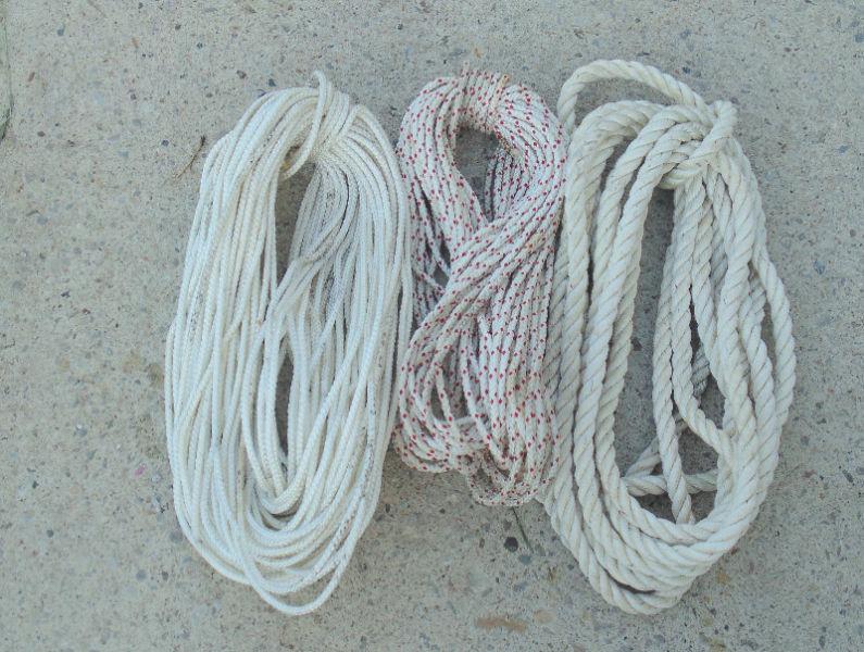 3 Different Lengths of Quality Rope