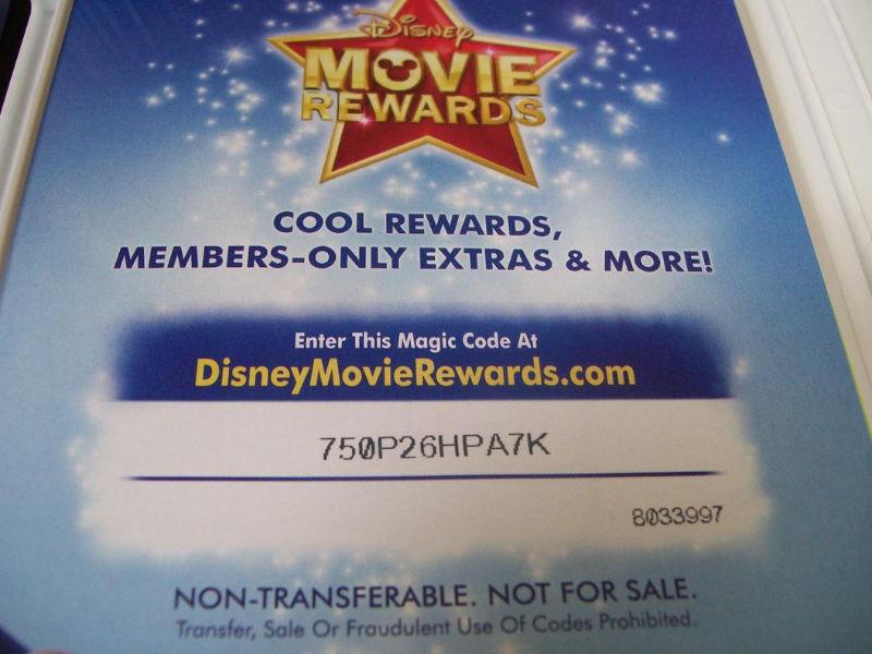 Disney Movie Reward Points for Sale