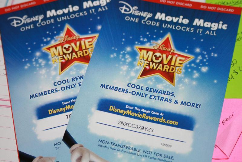 Wanted: Disney Movie Reward Codes