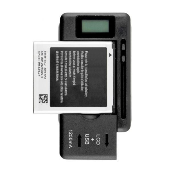 Universal LCD Wall Charger for Cell Phone PDA Camera with USB