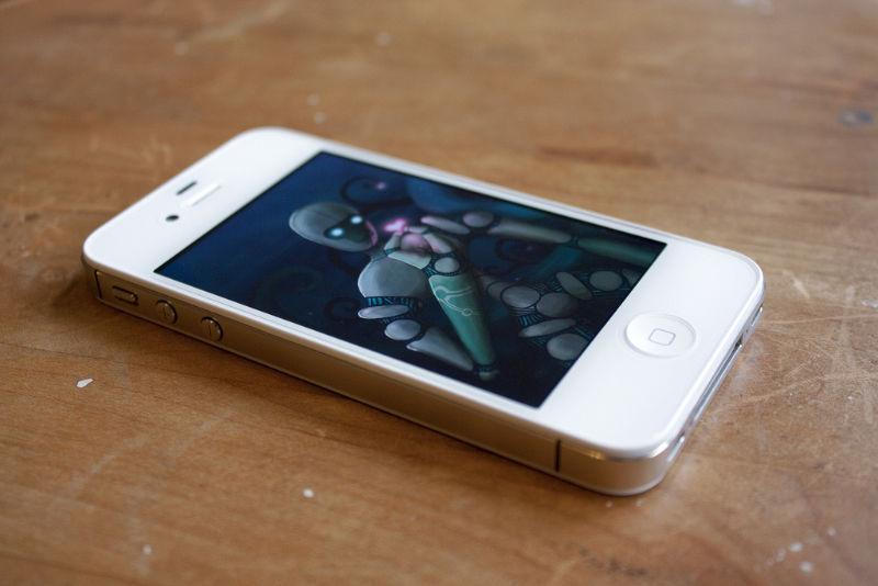 Iphone 4s White 16 gb