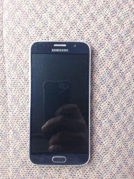 Telus Galaxy S6 64GB W/ OTTER BOX 400 obo