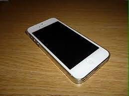 iPhone 5 16Gb White&silver Good cond W box +charger