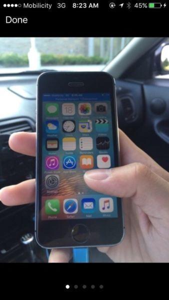 IPHONE 5S 16GB SPACE GREY UNLOCKED (NEED SOLD NOW)