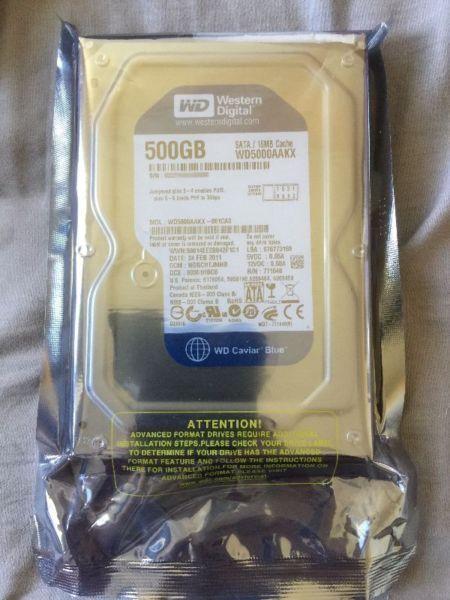 Western Digital 500gb HDD