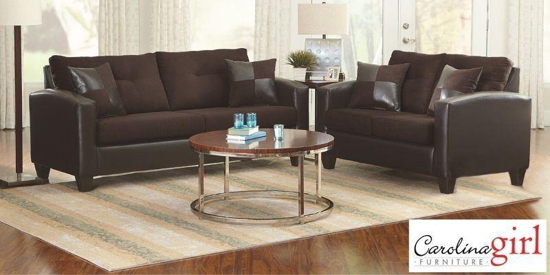 Brand San Marino Brown Sofa Set! Call 902-892-8063!