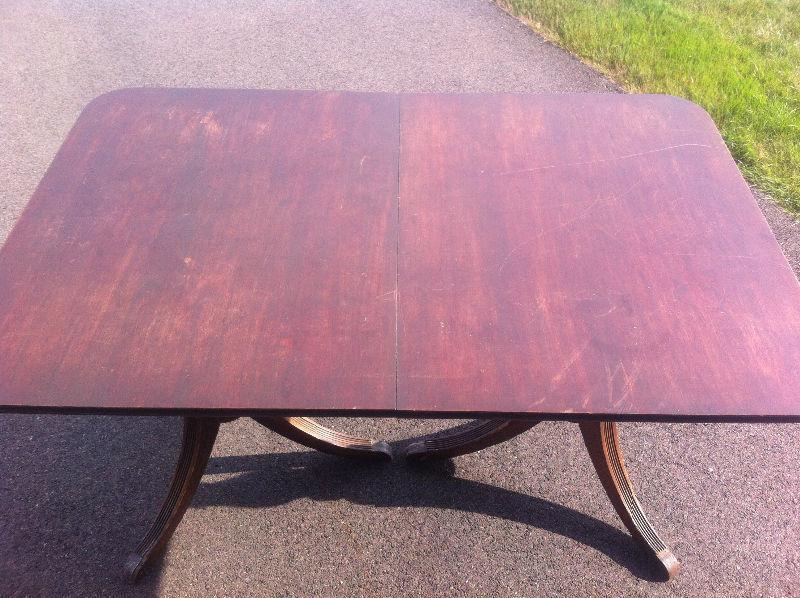 Solid Wood Antique Dining Table