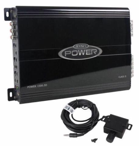 Brand new 5 channel car amp Jensen Power1500.D