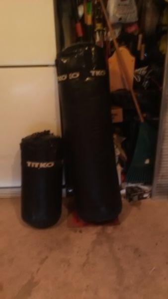 Two TKO Boxing/Punching Bags In Good Condition