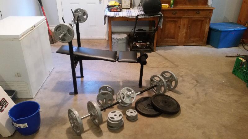 Complete Weight set for sale