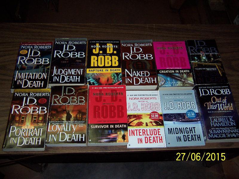 30 J.D. Robb books