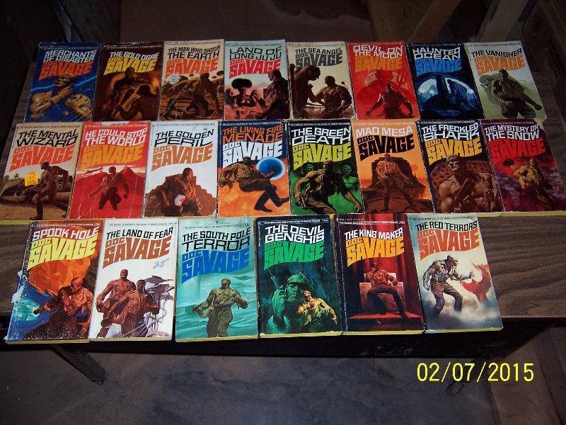 46 Doc Savage Novels