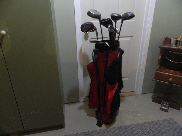 Rj Stand Golf Bag with Drivers & other clubs
