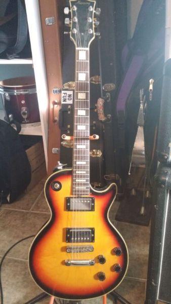 Les Paul Style Harmony with Upgraded Gibson Pickups