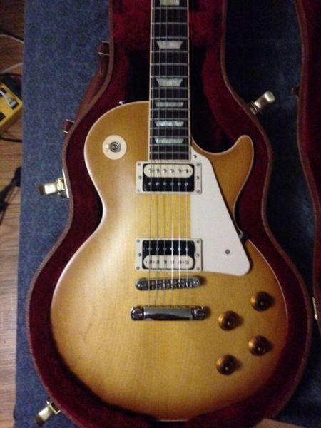 2016 Gibson Les Paul Standard faded 50's neck possible tade