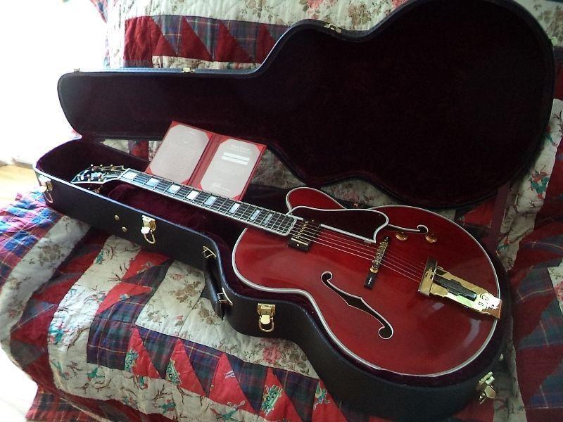 2013 Gibson Wes Montgomery L-5 Wine Red