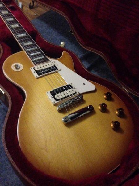 2016 Gibson Les Paul Standard faded 50's neck possible trade