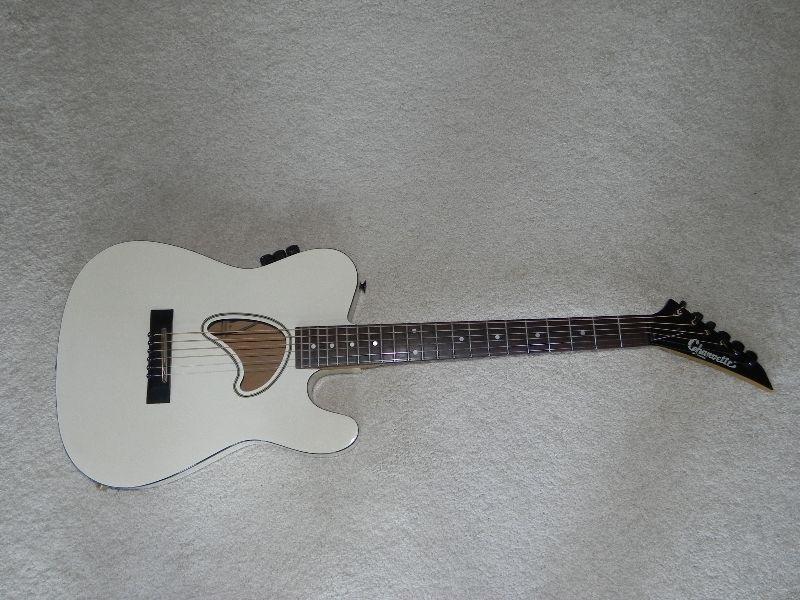 Charvel Charvette Model 500 Acoustic / Electric guitar - NICE !!