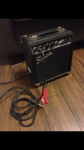 Fender Squire with SP10 Amp