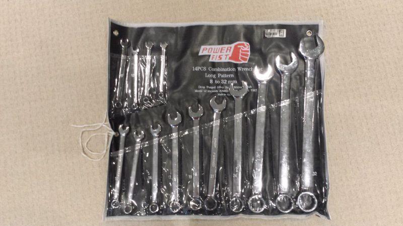 NEW 14pcs Combination Wrench Set