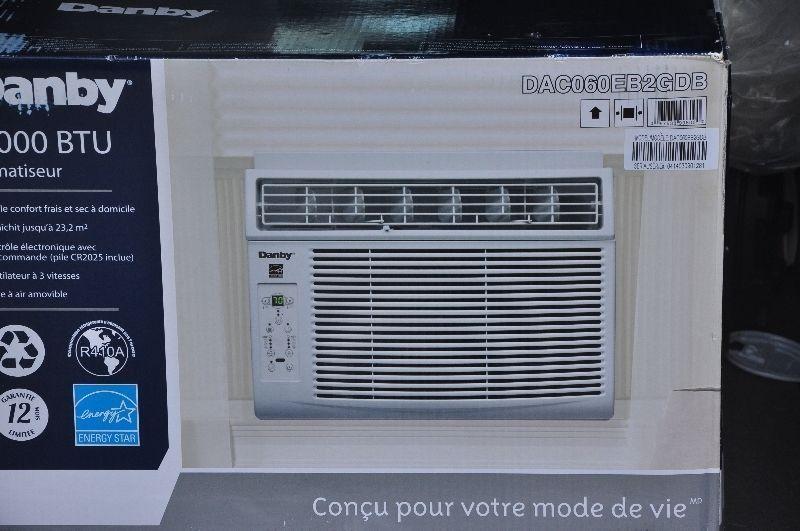 6000 BTU Air Conditioners with remote
