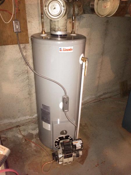 40 gal oil fired water heater