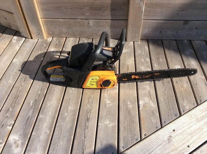 16 inch Poulan Chainsaw