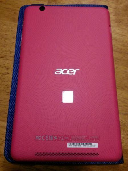 TRADE FOR TELUS PHONE PINK ACER ICONIA ONE 8 TABLET
