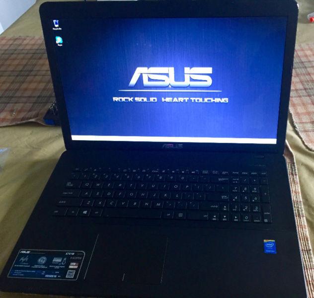 Asus 17.3 quadcore laptop