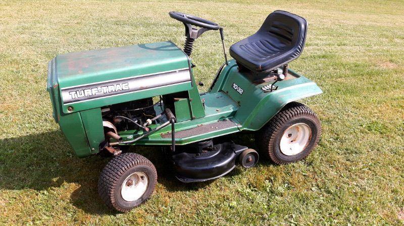 Turf Track lawn mower tractor