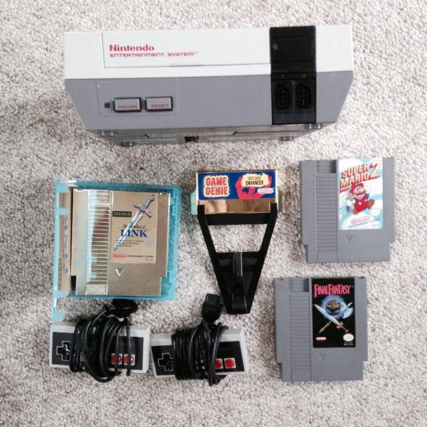 Original Nintendo NES System - Excellent Condition