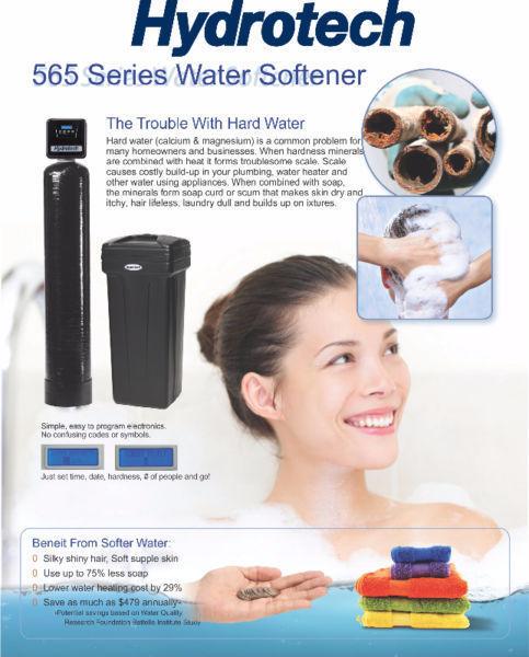 Hydrotech 565 Series Water Softener