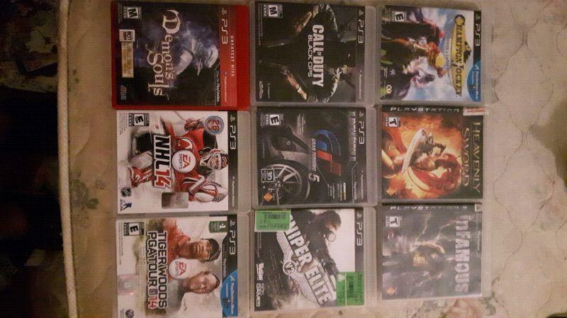 A bunch of ps3 games up for trade