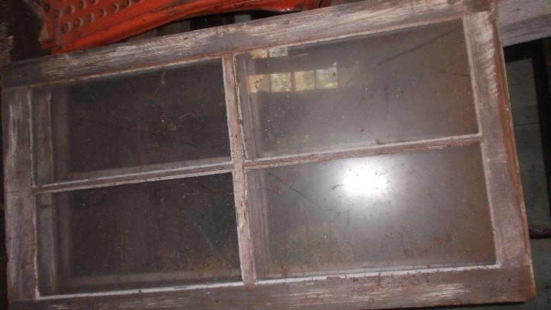 Old Big Four Pane Windows