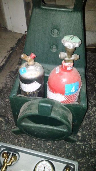 New welder and new torches with full bottles