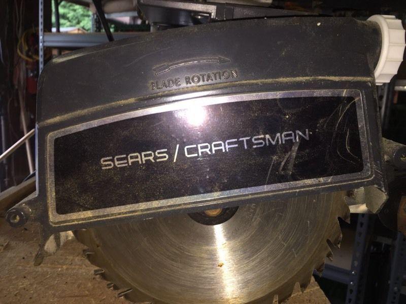 Craftsman radial arm saw