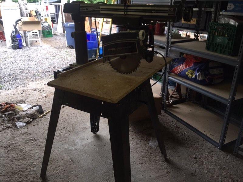 Craftsman radial arm saw