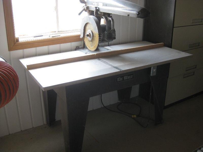 12 inch Dewalt Industrial Radial Arm Saw