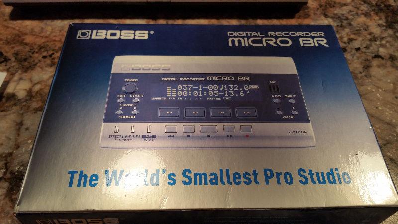 Boss Micro BR recorder