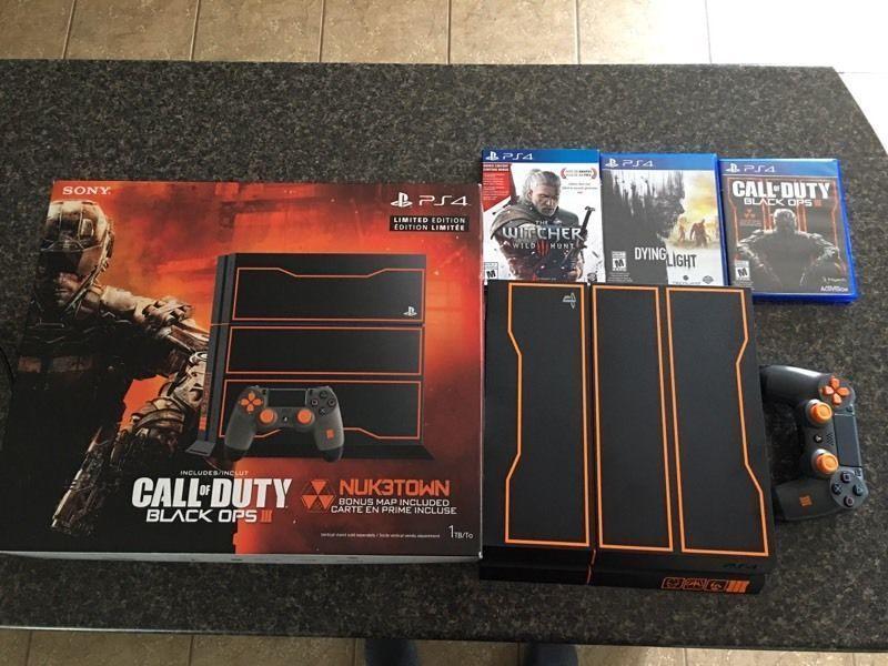 PS4 Limited Edition Black Ops III for sale