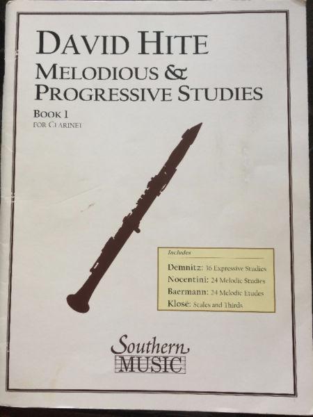 David Hite Melodious&Progressive Studies for Clarinet