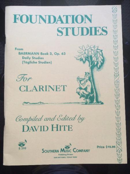 Foundation Studies For Clarinet