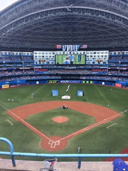 At cost, Pair of Blue Jays tickets Sept 12