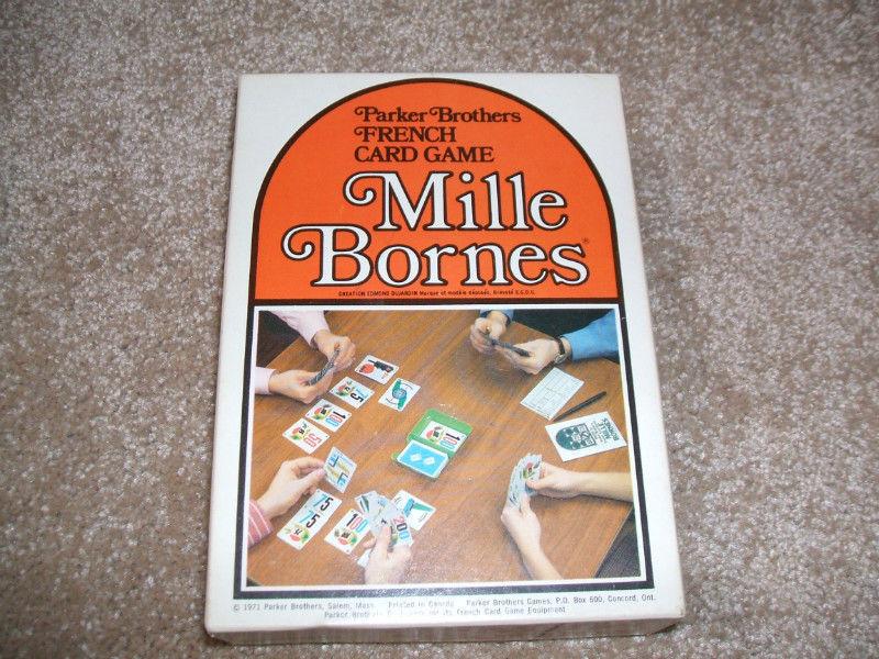 Original -Mille Bornes French Card Game!